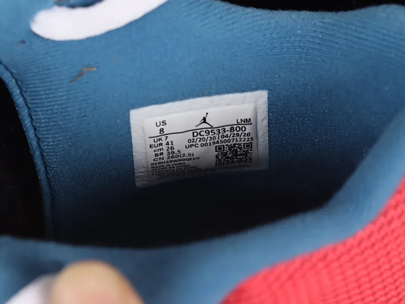 All categories Air Jordan Jordan series basketball shoes Air Jordan 4 OG version Union La x Air Jordan 4 Retro AJ4 Joe 4 Union Pink Blue Knights DC9533-800